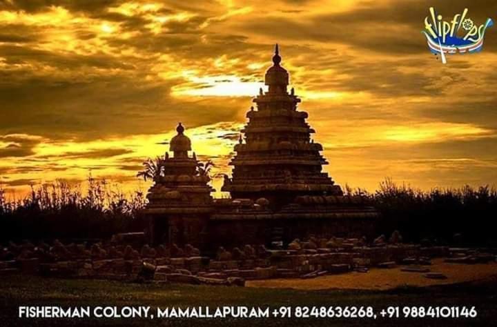 Flipflops Beach Shack Mahabalipuram Bagian luar foto